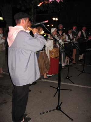 joueur de flûte traditionnelle
